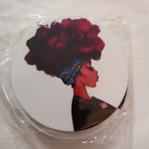 Afrocentric earrings - Picture 1 of 2